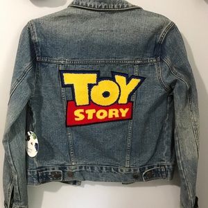 forever 21 toy story denim jacket